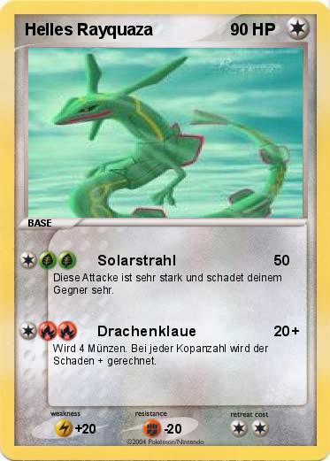 Pokemon Helles Rayquaza