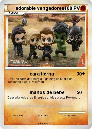 Pokemon adorable vengadores