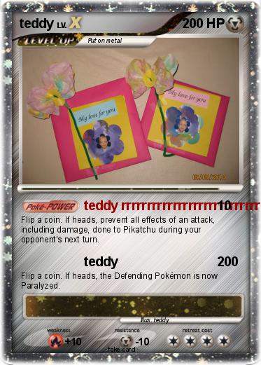 Pokemon teddy