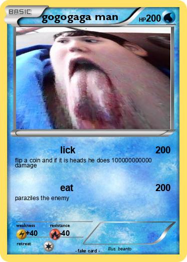 Pokemon gogogaga man