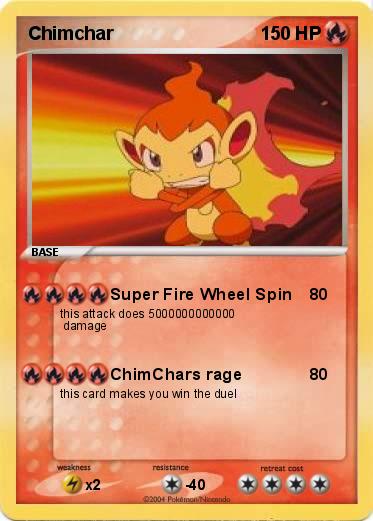 Pokemon Chimchar