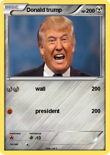 Pokemon Donald trump