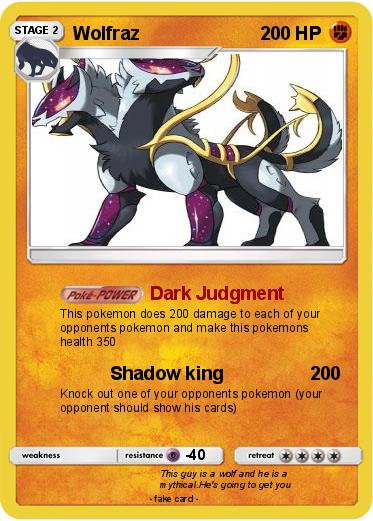 Pokemon Wolfraz