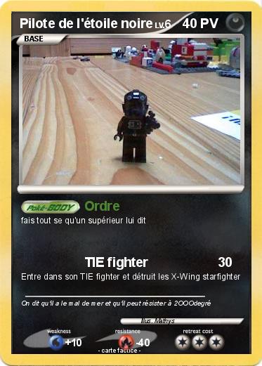 Pokemon Pilote de l'étoile noire