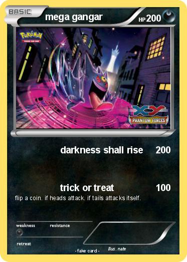 Pokemon mega gangar