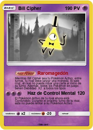 Pokemon Bill Cipher