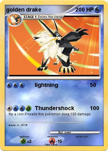 Pokemon golden drake