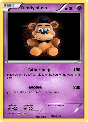 Pokemon freddy plush