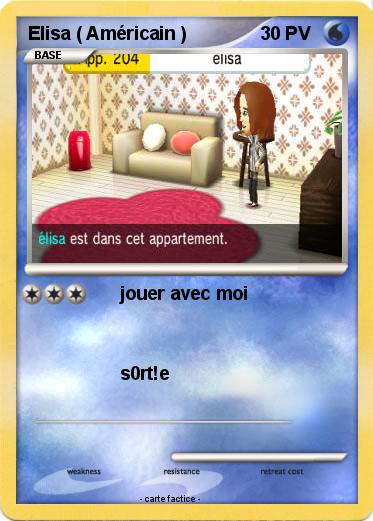 Pokemon Elisa ( Américain )