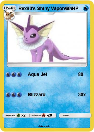 Pokemon Rex90's Shiny Vaporeon