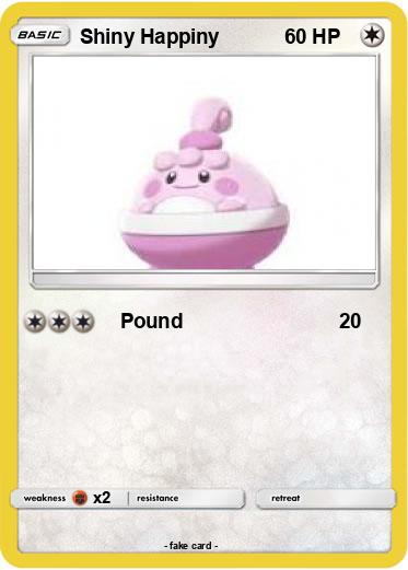 Pokemon Shiny Happiny