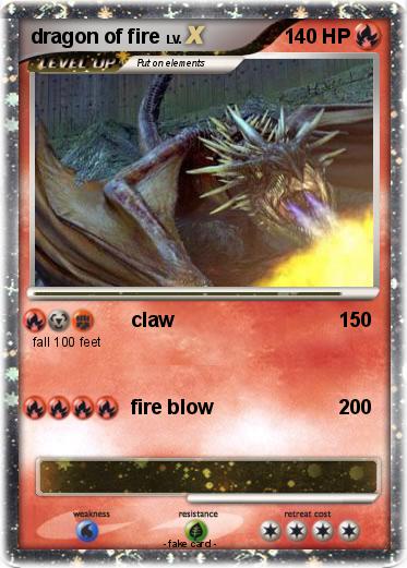 Pokemon dragon of fire