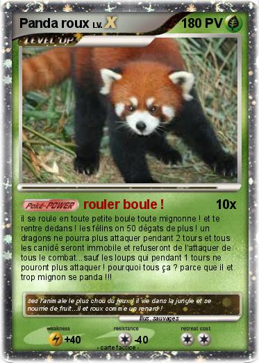 Pokemon Panda roux
