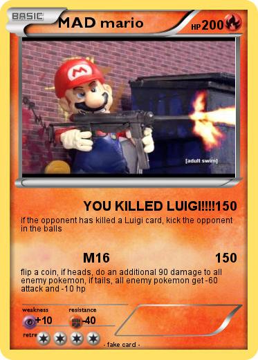 Pokemon MAD mario
