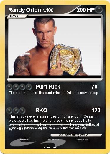 Pokemon Randy Orton