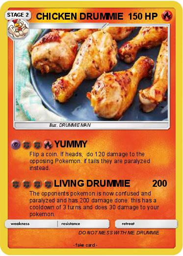 Pokemon CHICKEN DRUMMIE