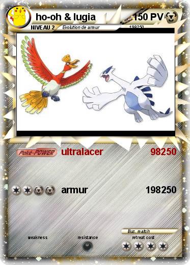 Pokemon ho-oh & lugia