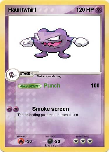 Pokemon Hauntwhirl