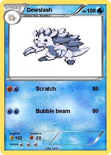 Pokemon Dewslash