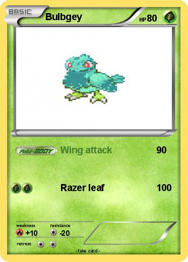 Pokemon Bulbgey