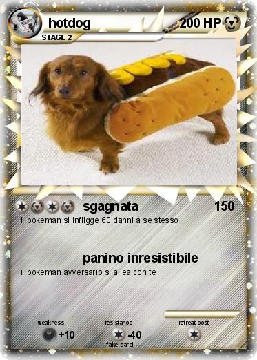 Pokemon hotdog