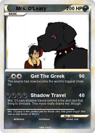 Pokemon Mrs. O'Leary