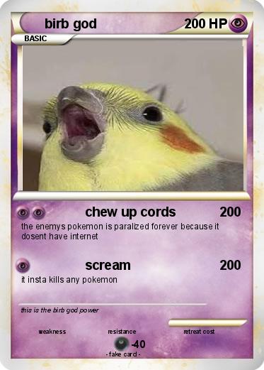 Pokemon birb god