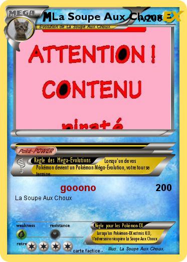 Pokemon La Soupe Aux Choux