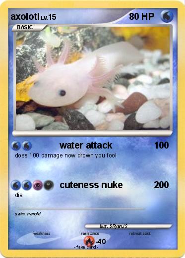 Pokemon axolotl