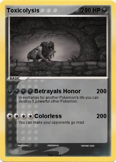 Pokemon Toxicolysis