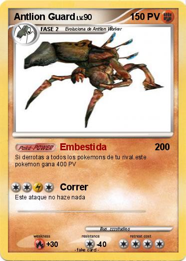 Pokemon Antlion Guard