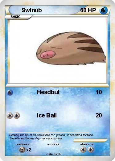 Pokemon Swinub