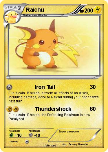 Pokemon Raichu