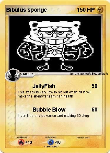 Pokemon Bibulus sponge