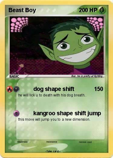 Pokemon Beast Boy