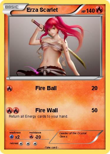 Pokemon Erza Scarlet