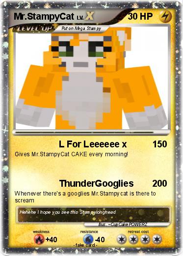 Pokemon Mr.StampyCat