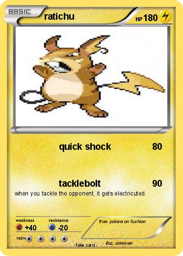 Pokemon ratichu