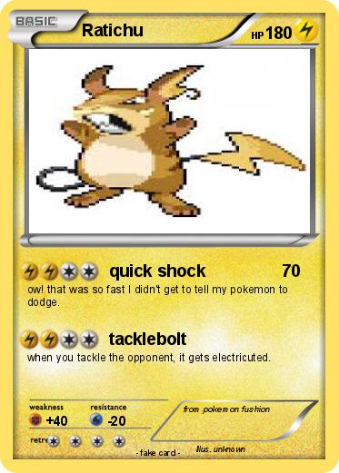 Pokemon Ratichu