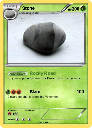 Pokemon Stone