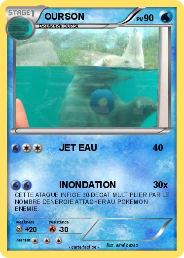 Pokemon OURSON