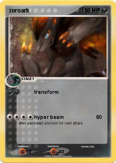 Pokemon zoroark