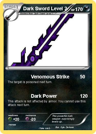 Pokemon Dark Sword Level 2