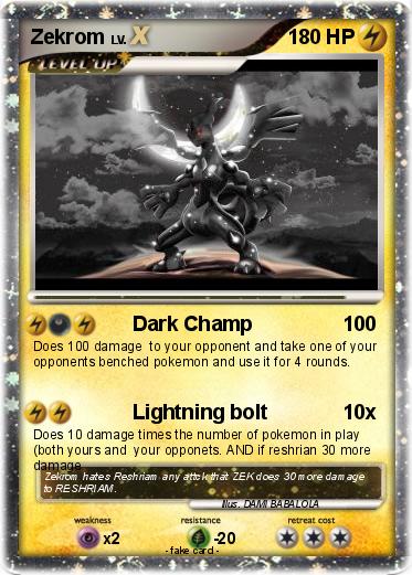 Pokemon Zekrom