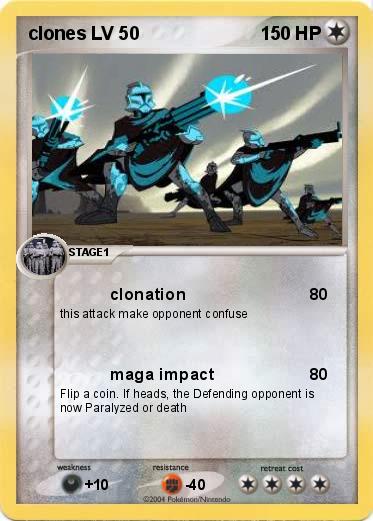 Pokemon clones LV 50