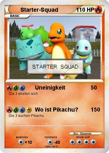 Pokemon Starter-Squad