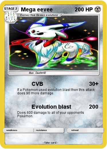 Pokemon Mega eevee