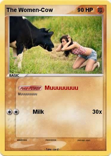 Pokemon The Women-Cow