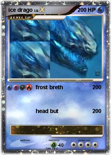 Pokemon ice drago