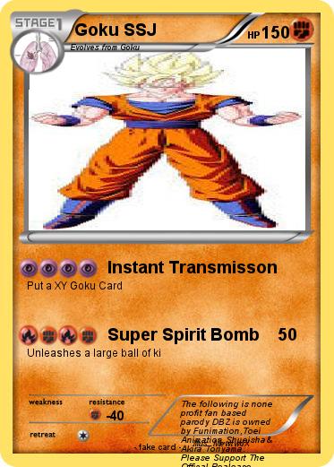 Pokemon Goku SSJ